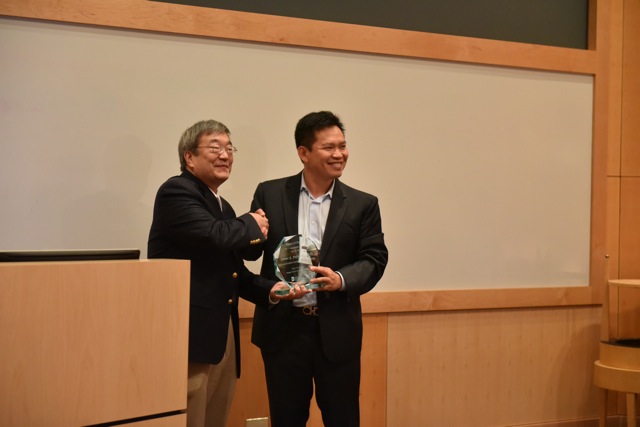 James Fujimoto, guest of Honor, and David Huang