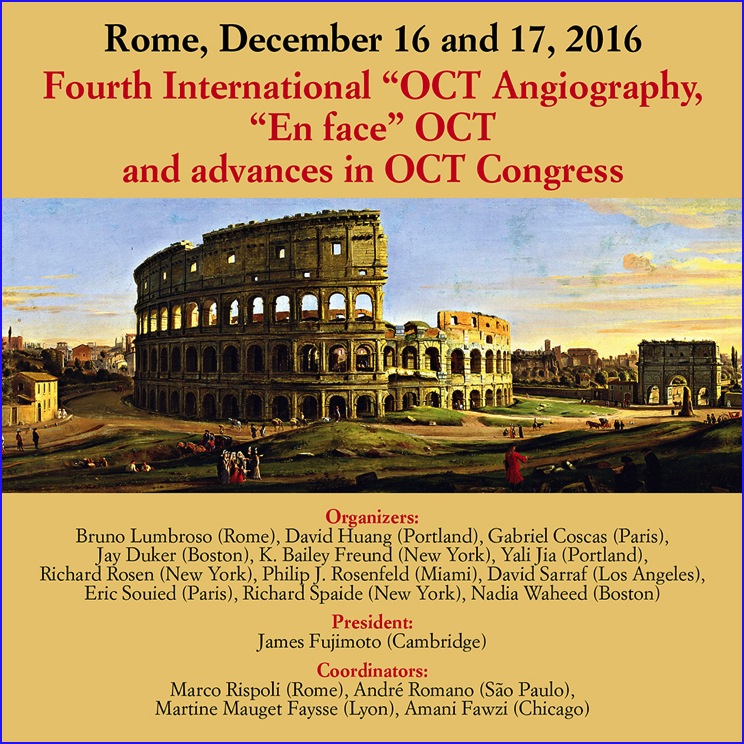 oct angiography en face rome 2016